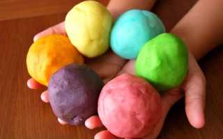 Как можно сделать пластилин своими руками в домашних условиях