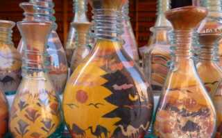 Декупаж новогодних бутылок шампанского своими руками: 5 подробных мастер-классов