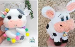 Бык из ткани (символ Нового 2021 года) своими руками — выкройки, фото