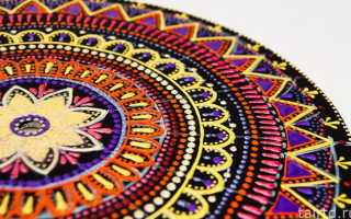 Мастер класс по точечной росписи для начинающих: схемы, материалы, трафареты и точечная роспись пошагово