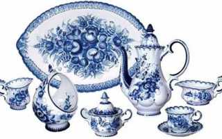 Как рисовать роспись гжель в картинках: от простого к сложному