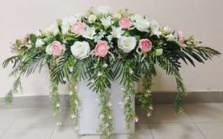 Цветочные композиции из живых цветов. Мастер-классы