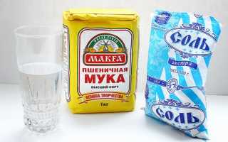 Цветы из соленого теста: учимся делать их разные варианты