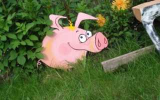 Садовые фигуры из фанеры своими руками