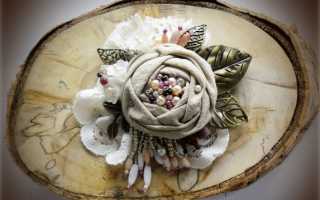 Броши бохо своими руками с описанием и двумя несложными схемами