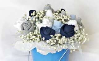 Как сделать букет из носков и трусов своими руками для мужчины пошагово, новые идеи