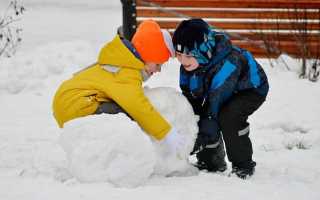 Проект по дошкольному воспитанию «Зимние поделки из снега»