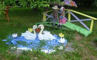 Лебедь из шишки и пластилина фото – – (). , – .