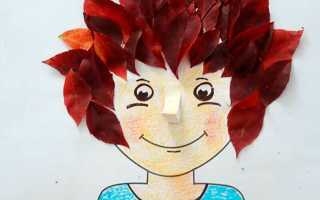 Конспект НОД по аппликации для старшей группы на тему «Осенний листопад» план-конспект занятия по аппликации, лепке (старшая группа) на тему