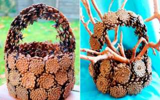 Сказочные персонажи из шишек своими руками