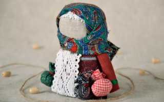 Кукла Крупеничка для привлечения достатка, мастер-класс по изготовлению оберега