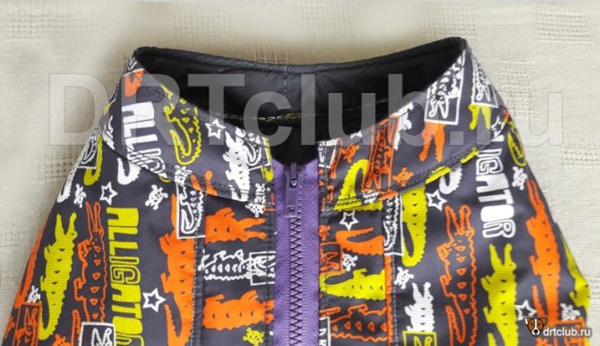 Аккуратно пришиваем молнию