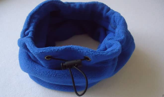 Подробно о том как сшить снуд из флиса для ребенка