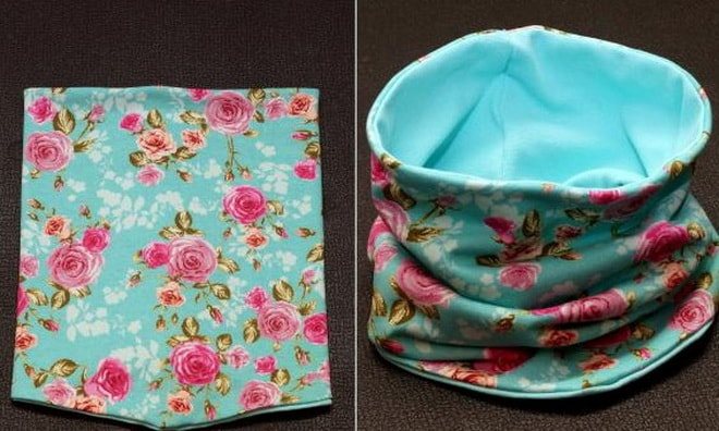 Смотирите как сшить снуд и шапку из трикотажа