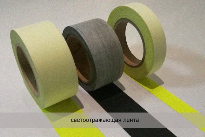 Светоотражающая лента для одежды