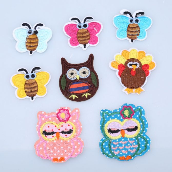 Аппликации для конверта.