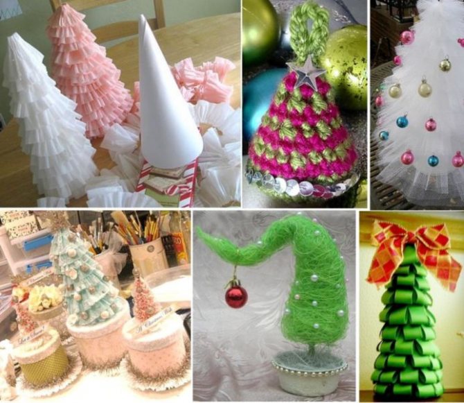 Елка своими руками на Новый год — фото идеи и мастер-классы этап 1