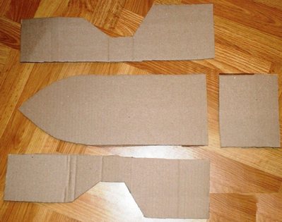 Корабль из коробки своими руками