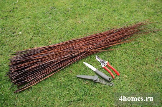 Плетение корзин из ивы: технология, материалы, процесс