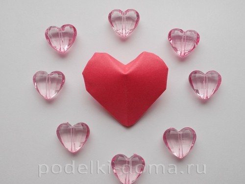 Сердце из конфет: мастер класс с видео и фото