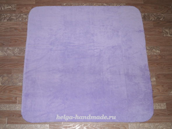 Шьем плед-конверт для новорожденного