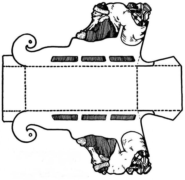 Делаем сами для Деда Мороза сани!