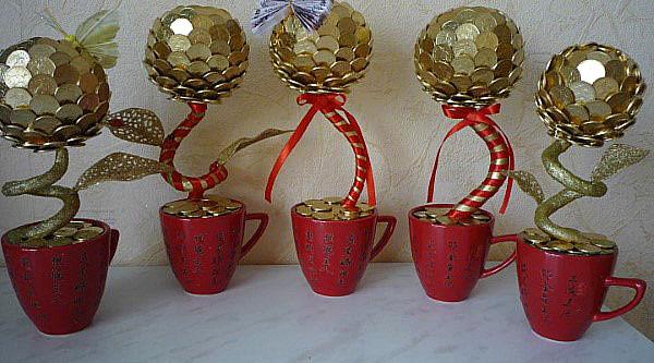 денежное дерево своими руками