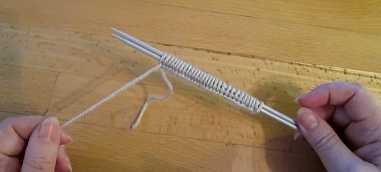 Двухсторонние узоры для шарфов с наглядными схемами