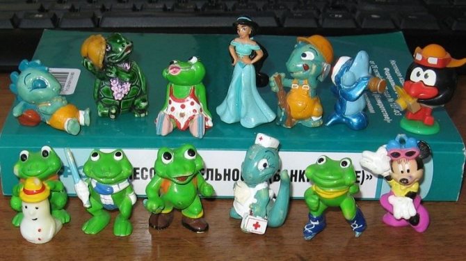 Фигурки из киндер-сюрпризов