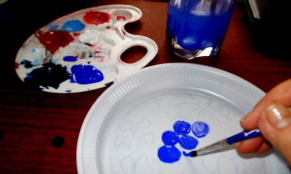 Гжель роспись для детей. Картинки, шаблоны, поэтапное рисование, история, узоры