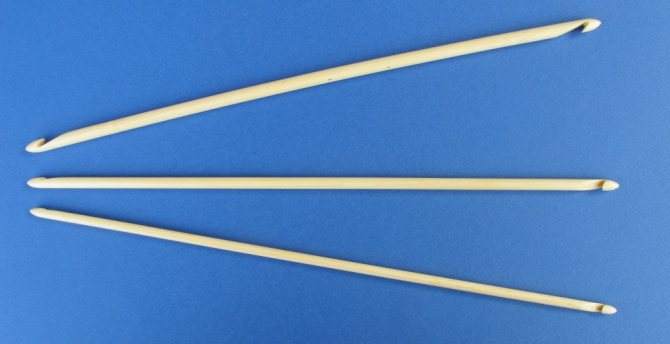 Из моточка...: Как сделать тунисский крючок