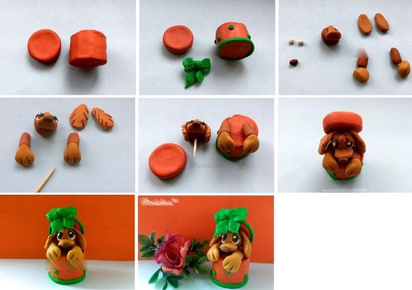 Как слепить из пластилина собаку: хаски, шпица, овчарку, чихуахуа, таксу. Мастер-классы пошагово с фото