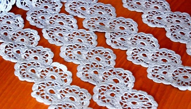 Ленточное кружево крючком. Схемы и описание вязания для начинающих. Фото, видео