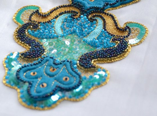 Люневильская вышивка для начинающих. Фото, схемы, техника, материалы и инструменты