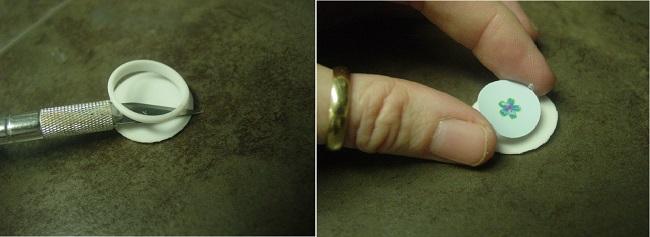 Начальный процесс создания посуды для кукол