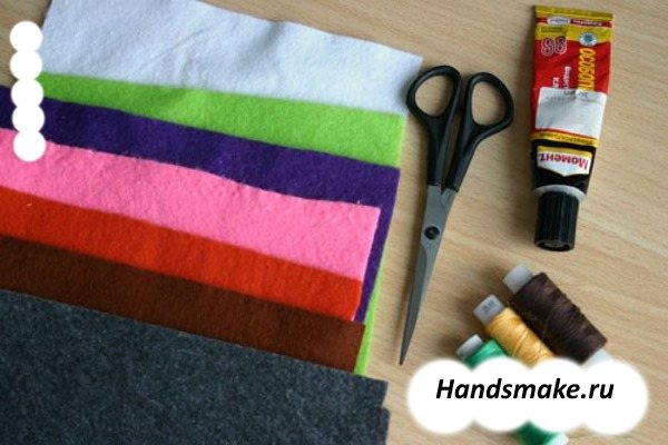 Пальчиковый театр из фетра своими руками. Выкройки, шаблоны, мастер-классы