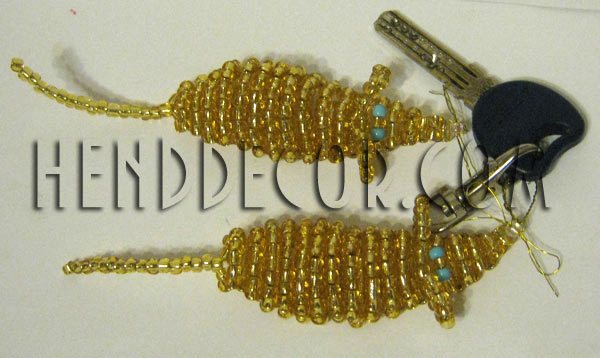 Плетем мышь из бисера по схеме и подробное описание для начинающих