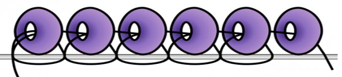 стебельчатый шов