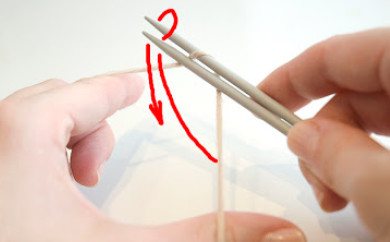 Вязание спицами: 16 вариантов наборного края... (Часть 1)