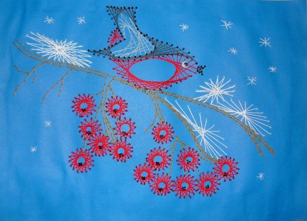 Вышивание изонитью по схемам для начинающих